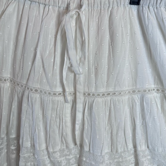 LOVESHACKFANCY
DONNA SKIRT - ANTIQUE WHITE - Picture 2 of 9